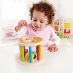 1-2-3 Houten Vormenstoof -Peuter Plezier Verkoopwinkel 1 2 3 vormenstoof hape e0500 1 1