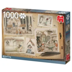 Jumbo 18874 Legpuzzel Efteling Anton-Pieck 1000pcs -Peuter Plezier Verkoopwinkel 18874 jumbo legpuzzel anton pieck efteling. 2