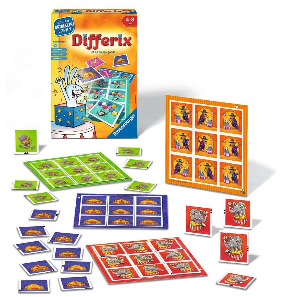 Differix Kinderspel Ravensburger Spellen 5 Differix Kinderspel Ravensburger Spellen - Afbeelding 3
