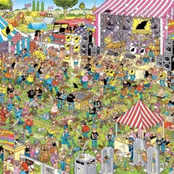 Jumbo 19028 Puzzel Jan-van-Haasteren Popfestival -Peuter Plezier Verkoopwinkel 35743992 8552842727