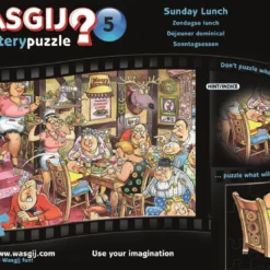 Jumbo 81440 Mystery 5: Zondagse Lunch! 1000 Stukjes -Peuter Plezier Verkoopwinkel 35801691 9098029030