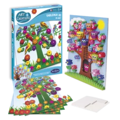 3D Bomen Maken- Sentosphere Knutselpakket -Peuter Plezier Verkoopwinkel 3d bomen knutselpakket sentosphere 322020 1 1