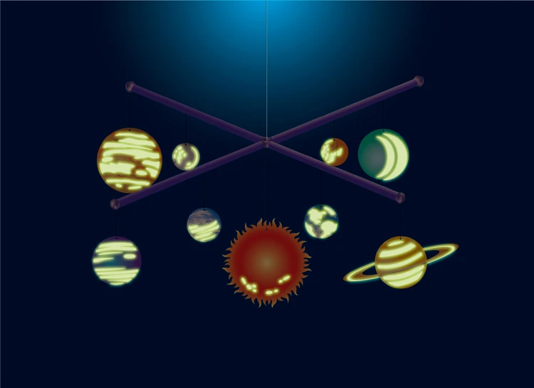 4M Kidzlabs Zonnestelsel Mobiel Ontdekspeelgoed 4 4M Kidzlabs Zonnestelsel Mobiel Ontdekspeelgoed - Afbeelding 2