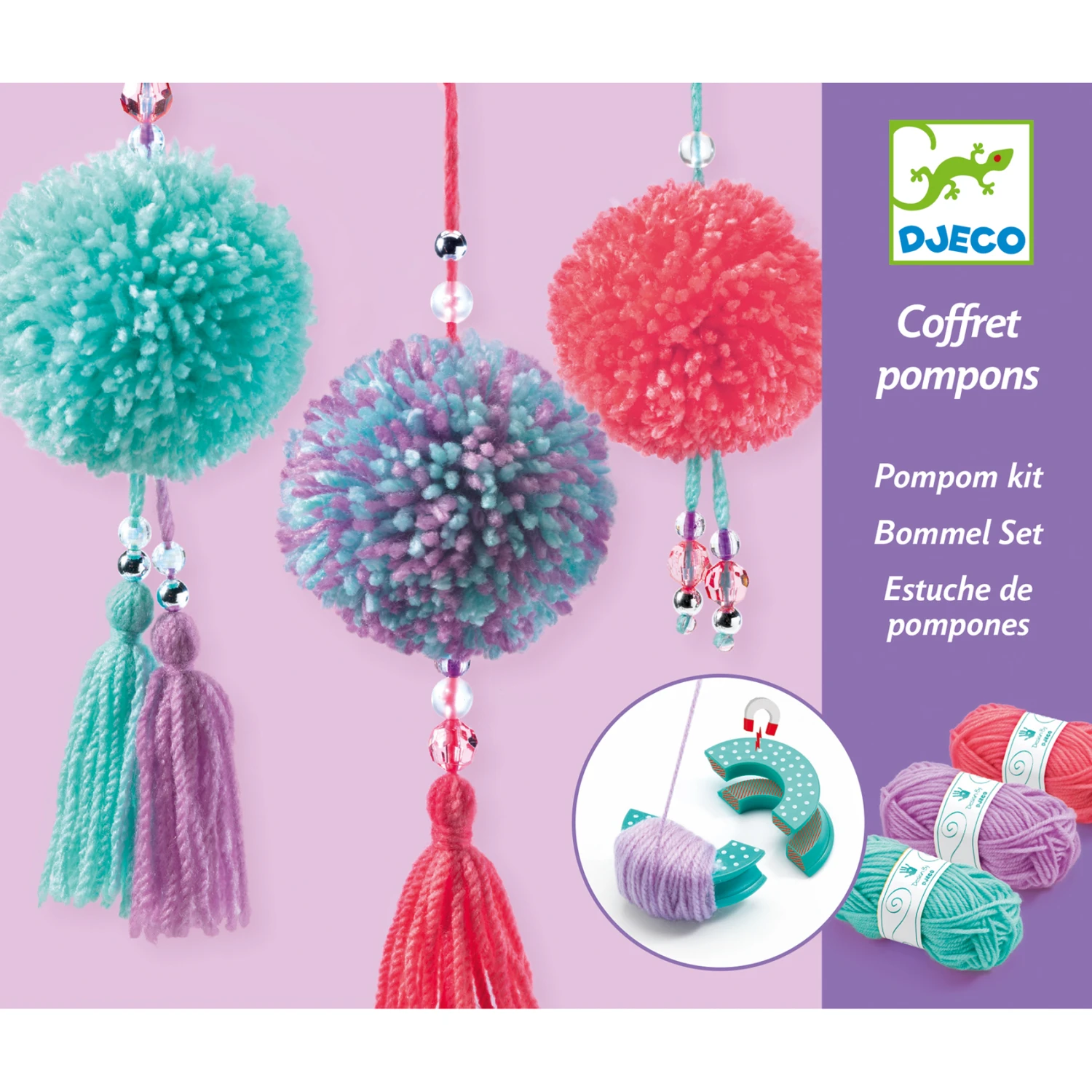 Djeco Knutselset Pompoms Maken 7 Djeco Knutselset Pompoms Maken - Image 5