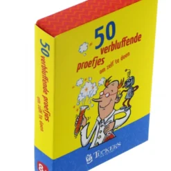 50 Kaarten Met Goocheltrucks, Vragen-voor-onderweg, Experimenten In Thema 50 Verbluffende Proefjes -Peuter Plezier Verkoopwinkel 50 verbluffende proefjes