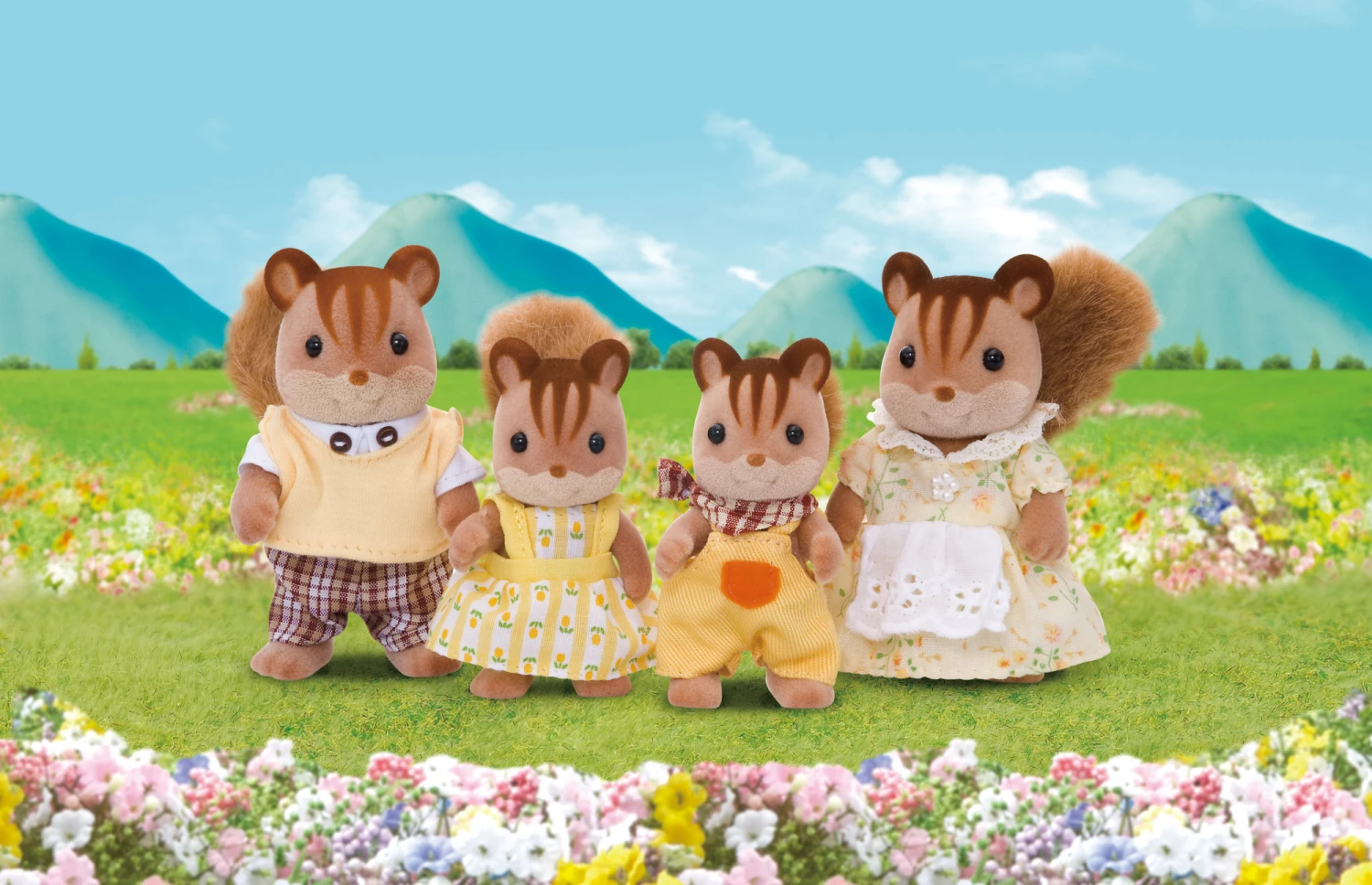 Sylvanian Families Familie Walnoot Eekhoorn SF4172 5 Sylvanian Families Familie Walnoot Eekhoorn SF4172 - Afbeelding 3