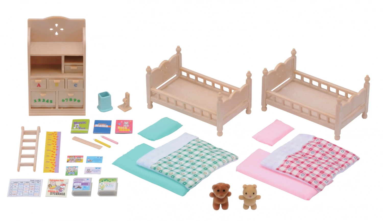 Sylvanian Families Kinderslaapkamermeubels SF4254 4 Sylvanian Families Kinderslaapkamermeubels SF4254 - Afbeelding 2