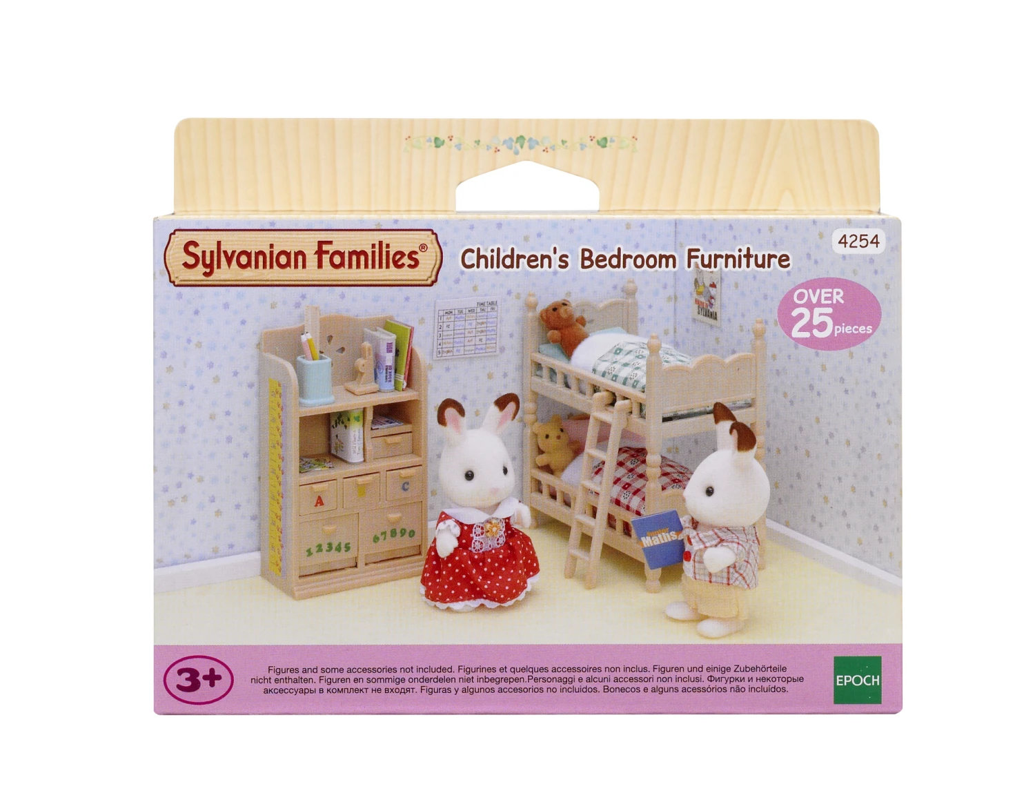 Sylvanian Families Kinderslaapkamermeubels SF4254 3 Sylvanian Families Kinderslaapkamermeubels SF4254
