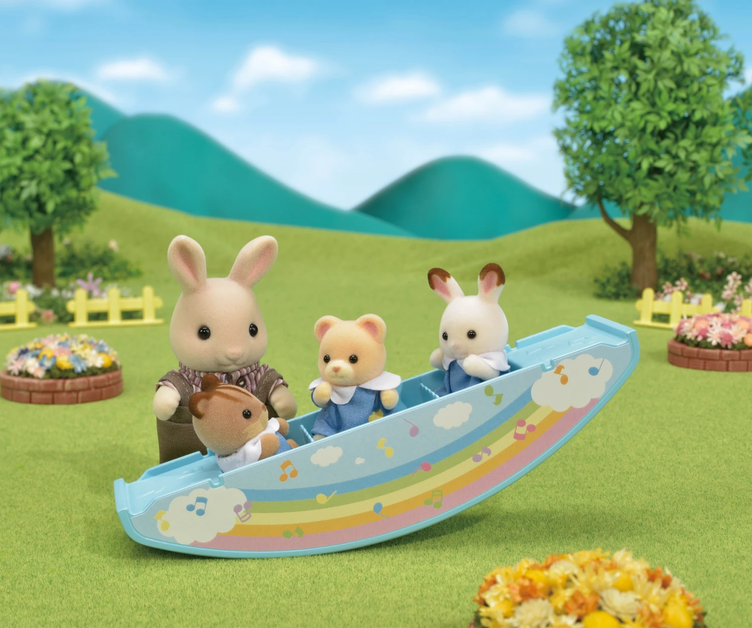 Sylvanian Families Regenboog Babybus SF5317 16 Sylvanian Families Regenboog Babybus SF5317 - Afbeelding 14