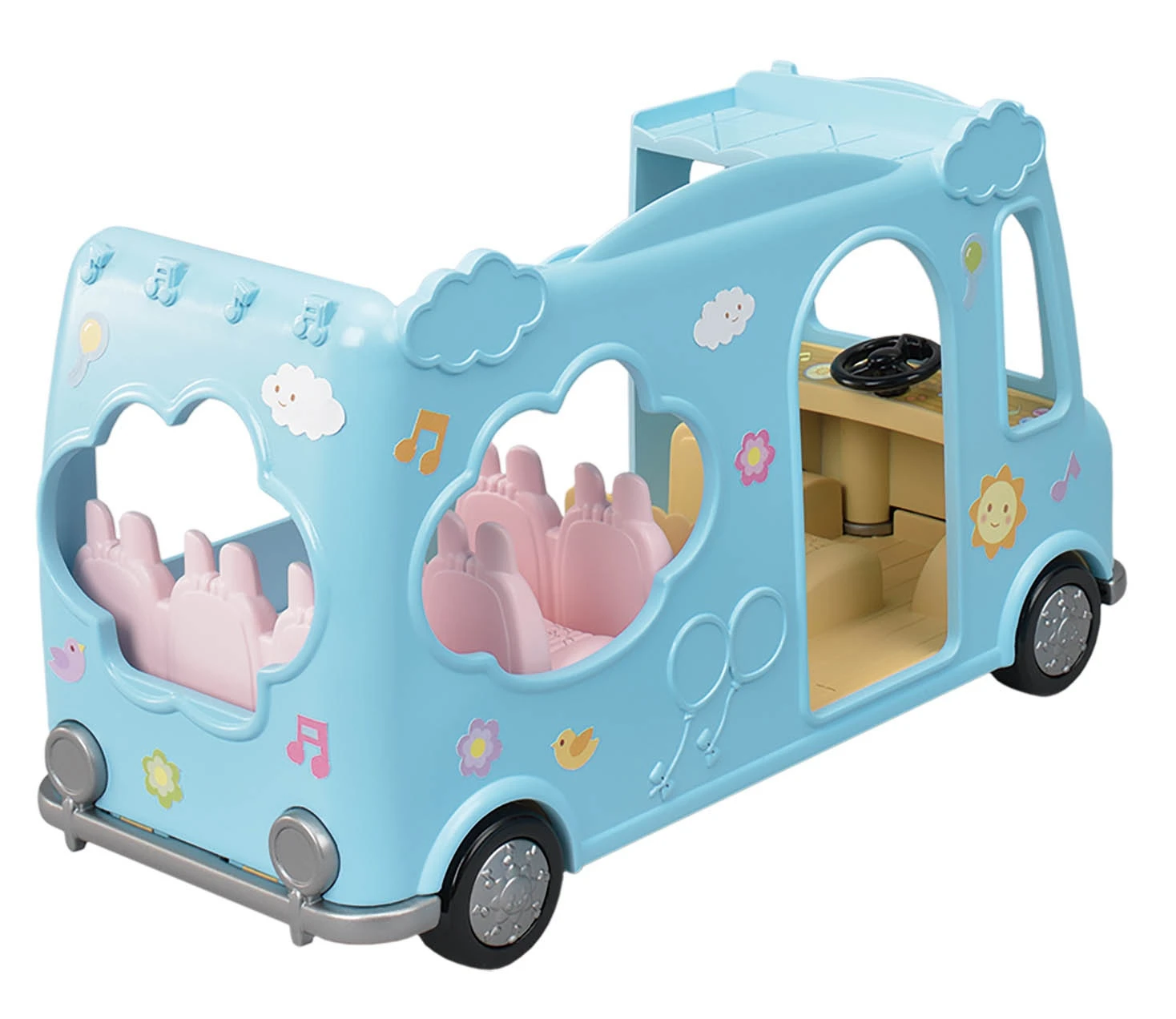 Sylvanian Families Regenboog Babybus SF5317 6 Sylvanian Families Regenboog Babybus SF5317 - Afbeelding 4