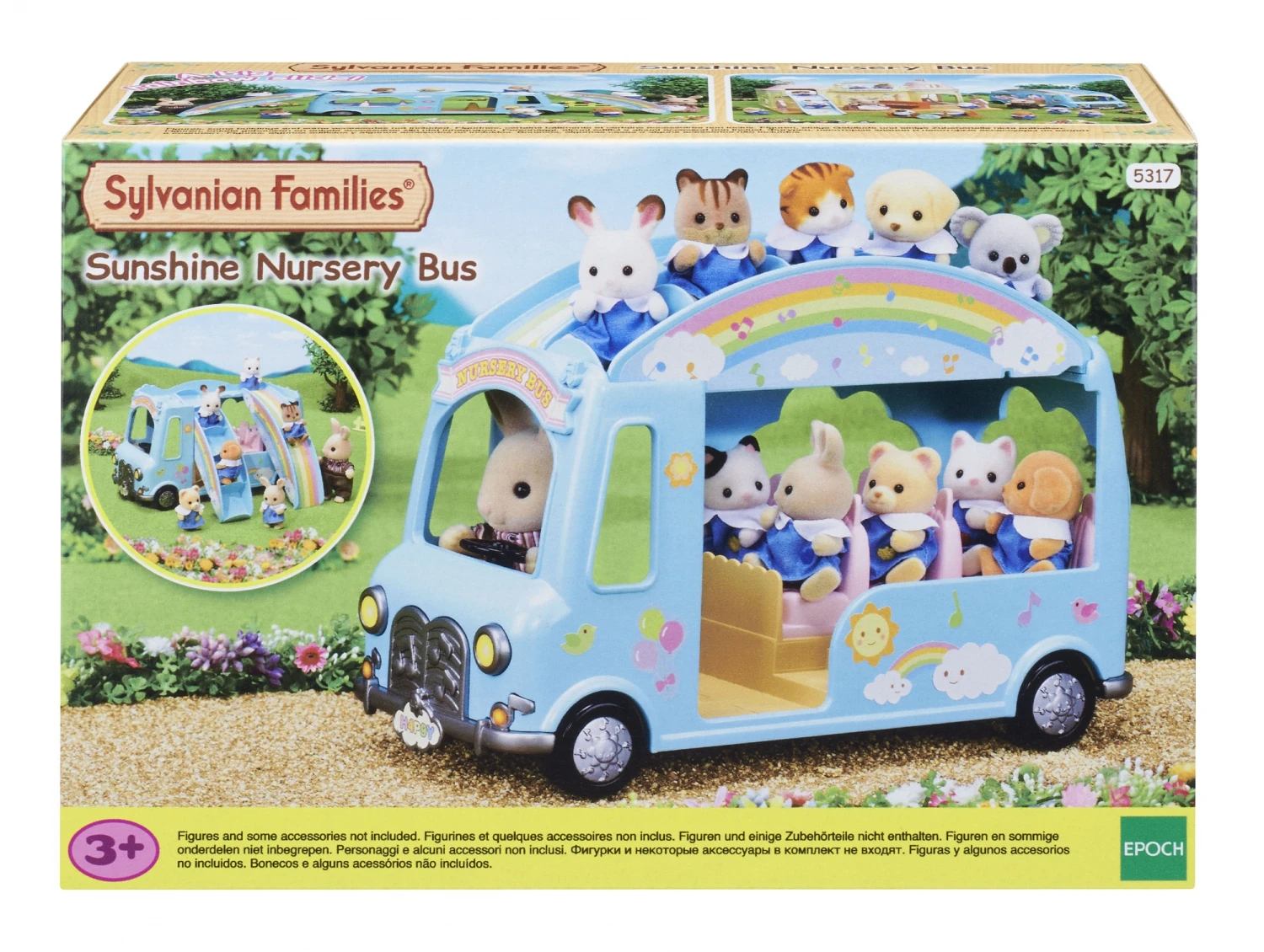 Sylvanian Families Regenboog Babybus SF5317 3 Sylvanian Families Regenboog Babybus SF5317