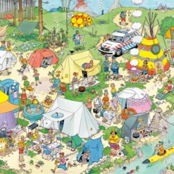 Jumbo 19086 Puzzel Jan Van Haasteren Kamperen In Het Bos -Peuter Plezier Verkoopwinkel 66715791 4320072518