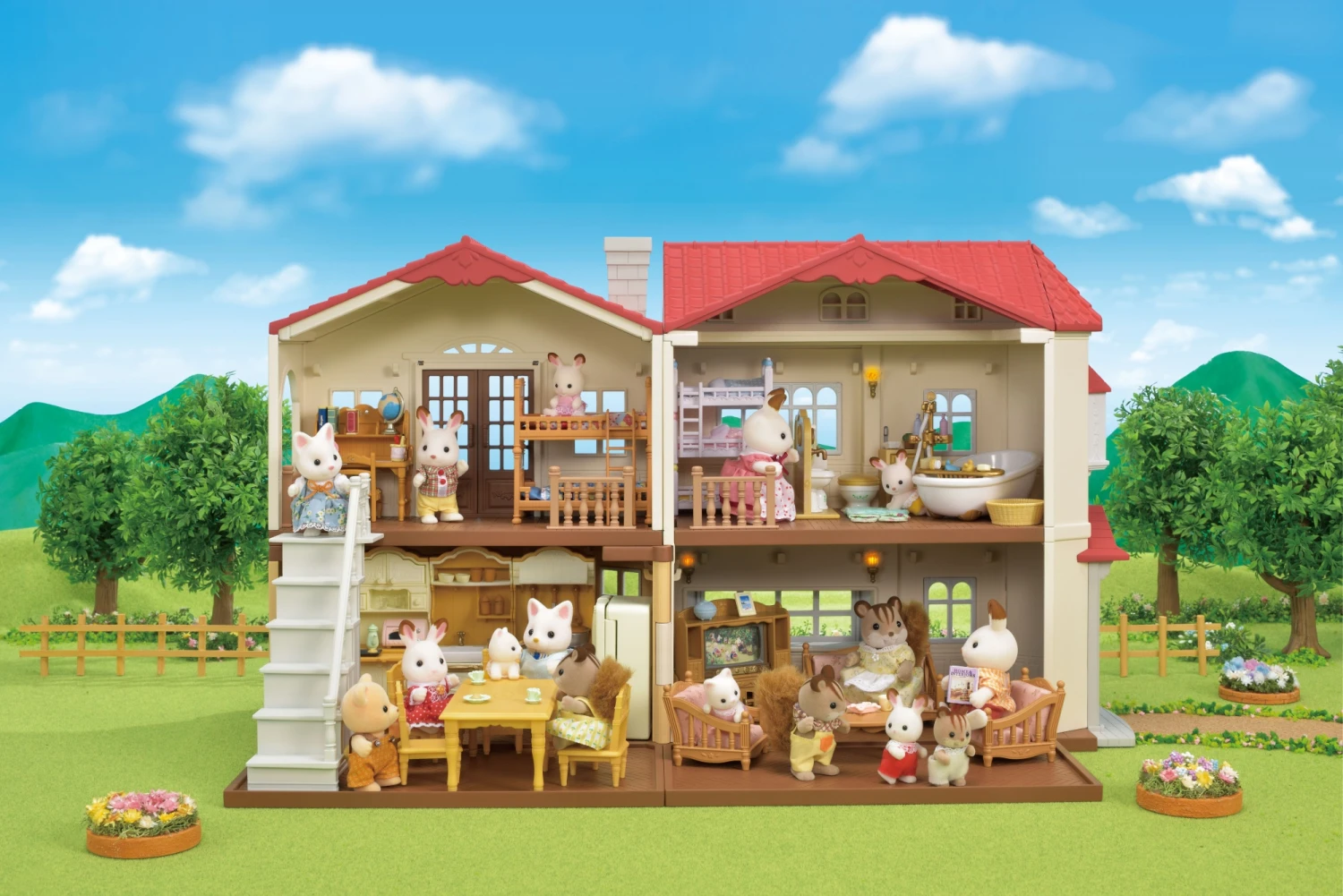 Sylvanian Families Het Grote Landhuis SF5302 18 Sylvanian Families Het Grote Landhuis SF5302 - Afbeelding 16