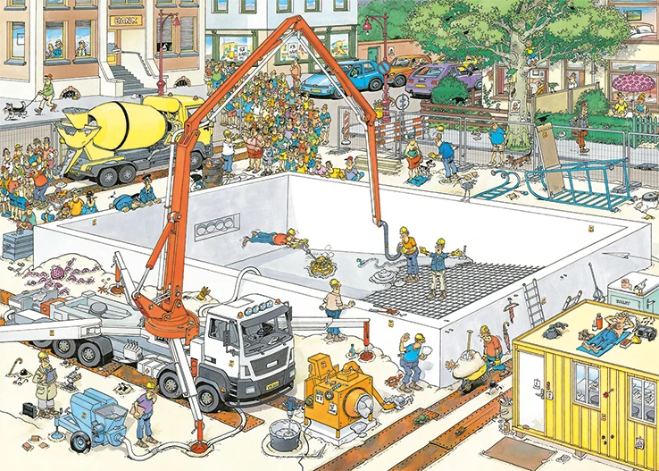 Jumbo 20037 Bijna Klaar? 1000 Stukjes 4 Jumbo 20037 Bijna Klaar? 1000 Stukjes - Image 2