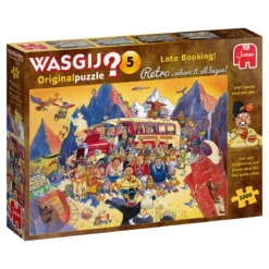 Jumbo 25007 Wasgij-puzzel Retro Original-5 Last Minute Boeking 1000 Stukjes