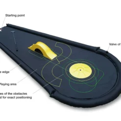 My Minigolf Airtrack Golf Midget-golf -Peuter Plezier Verkoopwinkel Description Airtrack myminigolf minigolf midgetgolf speelactief.nl