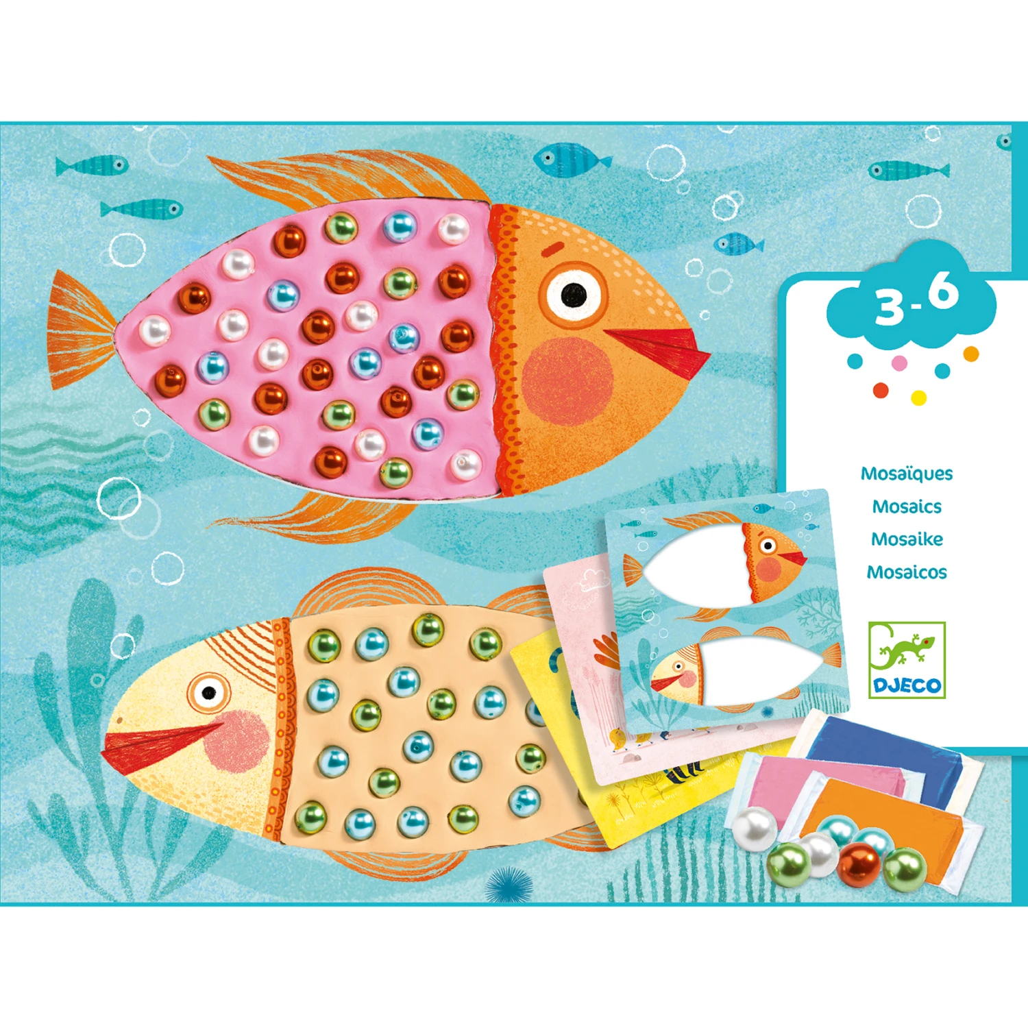 Djeco Kleiset Parelmozaiken Knutselset 7 Djeco Kleiset Parelmozaiken Knutselset - Image 5