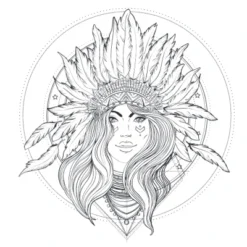 Glitterkleurboek Bohemian Spirit -Peuter Plezier Verkoopwinkel Glitter kleurboek Bohemian Spirit pagina speelactief.nl 2