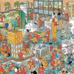 Jumbo 20065 Puzzel JanvanHaasteren De Ambachtelijke Brouwerij 1000 -Peuter Plezier Verkoopwinkel JUMBO 20065 jan van haasteren puzzel 100 stukjes 2