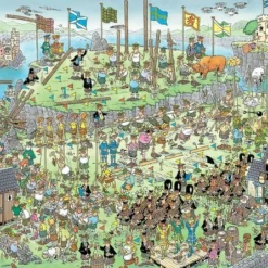 Jumbo 20069 Puzzel JanvanHaasteren Highland Games -Peuter Plezier Verkoopwinkel Janvanhaasteren puzzel jumbo 20069 1000 stukjes. 1