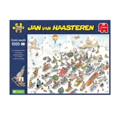 Jumbo 1110100025 Puzzel Jan Van Haasteren It’s All Going Downhill -Peuter Plezier Verkoopwinkel Jumbo 1110100025