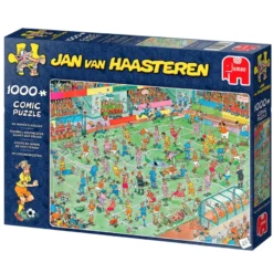 Jumbo 19091 JvH LegPuzzel Vrouwenvoetbal Jan Van Haasteren -Peuter Plezier Verkoopwinkel Jumbo puzzel legpuzzel 19091 JvH jan van haasteren vrouwenvoetbal 3