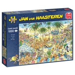 Jumbo 20048 Puzzel-JvH De Oase Jan-van-Haasteren -Peuter Plezier Verkoopwinkel Jumbo puzzel legpuzzel 20048 JvH jan van haaster de oase 1 1