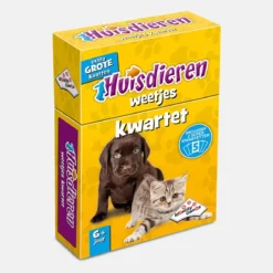 Kwartet Spel Huisdieren Weetjes-kwartet -Peuter Plezier Verkoopwinkel Kwartet Huisdieren Weetjeskwartet 2