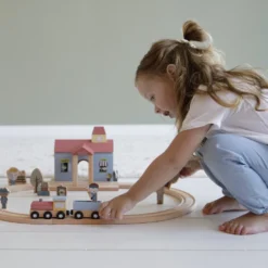 Little Dutch Railway Treinstation 12 Little Dutch Railway Treinstation -Peuter Plezier Verkoopwinkel LD4489 little dutch railway treinstation 2