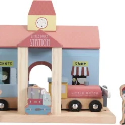 Little Dutch Railway Treinstation 10 Little Dutch Railway Treinstation -Peuter Plezier Verkoopwinkel LD4489 little dutch railway treinstation 3