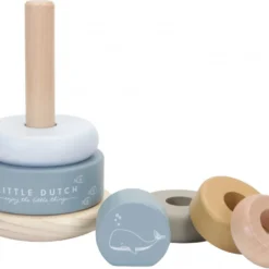 Little Dutch LD7013 Houten Tuimelstapelaar Ocean -Peuter Plezier Verkoopwinkel LD7013 little dutch houten tuimelstapelaar ocean 1