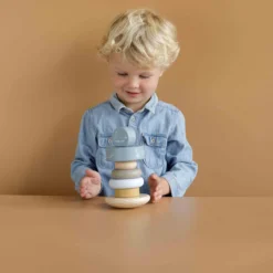 Little Dutch LD7013 Houten Tuimelstapelaar Ocean -Peuter Plezier Verkoopwinkel LD7013 little dutch houten tuimelstapelaar ocean 3