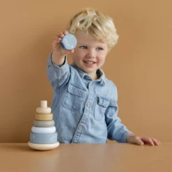 Little Dutch LD7013 Houten Tuimelstapelaar Ocean -Peuter Plezier Verkoopwinkel LD7013 little dutch houten tuimelstapelaar ocean 4