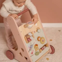 Little Dutch LD7106 Activiteiten Loopwagen Flowers & Butterflies -Peuter Plezier Verkoopwinkel LD7106 little dutch activiteiten loopwagen flowersbutterflies 2