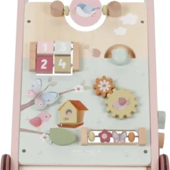 Little Dutch LD7106 Activiteiten Loopwagen Flowers & Butterflies -Peuter Plezier Verkoopwinkel LD7106 little dutch activiteiten loopwagen flowersbutterflies 3