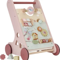 Little Dutch LD7106 Activiteiten Loopwagen Flowers & Butterflies -Peuter Plezier Verkoopwinkel LD7106 little dutch activiteiten loopwagen flowersbutterflies 4