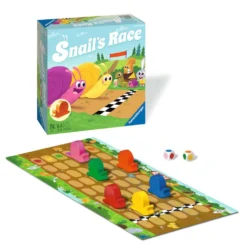 SnailsRace Familiespel Gezelschapsspel Van Ravensburger 8 SnailsRace Familiespel Gezelschapsspel Van Ravensburger -Peuter Plezier Verkoopwinkel Ravensburger 20629 snails race 2