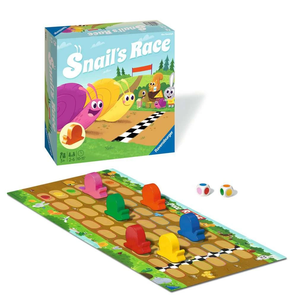 SnailsRace Familiespel Gezelschapsspel Van Ravensburger 5 SnailsRace Familiespel Gezelschapsspel Van Ravensburger - Image 3