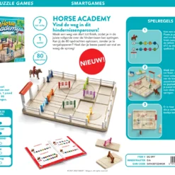SmartGames SG097 Horse Academy Denkspel Puzzelspel -Peuter Plezier Verkoopwinkel Smart Games horse academy denkspel