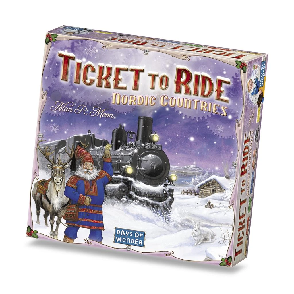 Days Of Wonder Ticket-to-Ride Nordic Countries 3 Days Of Wonder Ticket-to-Ride Nordic Countries