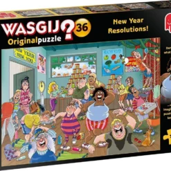 Jumbo Wasgij Puzzel Original-36 Goede-voornemens! 1000-stukjes