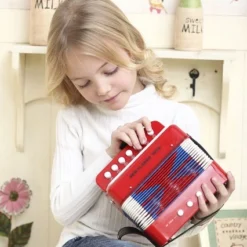 Accordeon Met Muziekboek -Peuter Plezier Verkoopwinkel accordeon new classic toys 10055 1 1