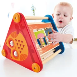 Houten Activiteitenbox – Take Along Activity Box -Peuter Plezier Verkoopwinkel activiteiten box hape e0434a 3