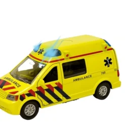 Ambulance Pull Back Met Licht En Geluid