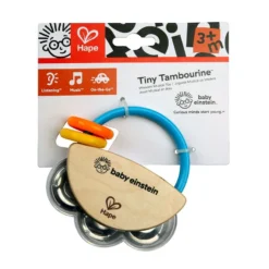 Baby Tamboerijn – Hape Tiny Tambourine -Peuter Plezier Verkoopwinkel baby tamboerijn hape 12011 2