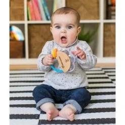 Baby Tamboerijn – Hape Tiny Tambourine -Peuter Plezier Verkoopwinkel baby tamboerijn hape 12011