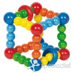 Babyspeeltje Kubus Rammelaar