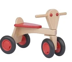 Beukenhouten Loopfiets VanDijkToys Div Kleuren In Color Roze