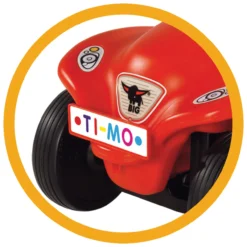 Big Bobby Car Nummerbord -Peuter Plezier Verkoopwinkel big bobby car nummerbord kenteken kentekenplaat accessoire 1 1