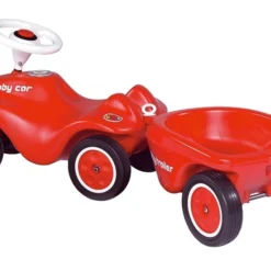Big New Bobby Car Trailer Aanhanger Loopauto -Peuter Plezier Verkoopwinkel big new bobby car trailer red loopauto 3